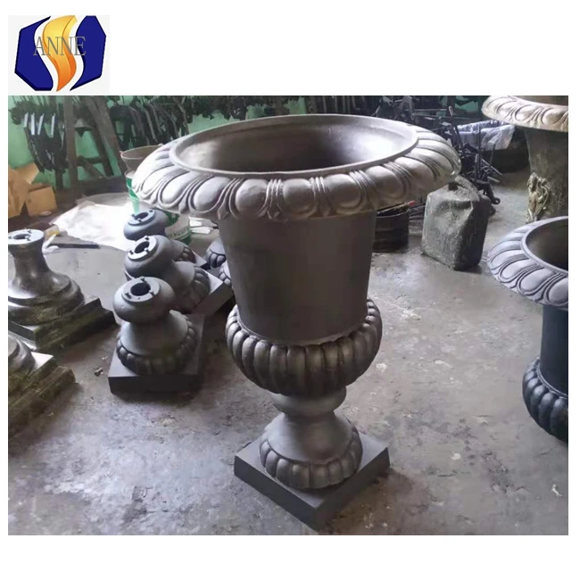 Metal Flower Pot Urns Antique Flower Pots Garden Planter