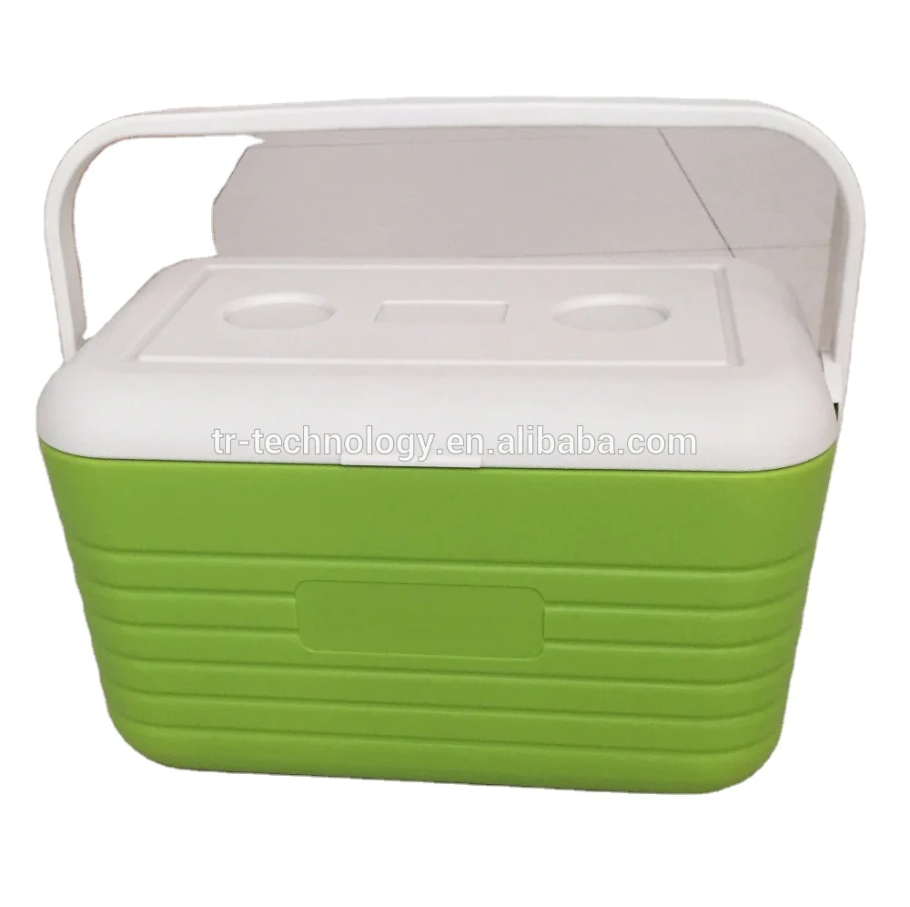 26L Hard Ice Retention Cooler Lunch Box Portable Cooler Leak-Proof Portable Small Insulated Cooler