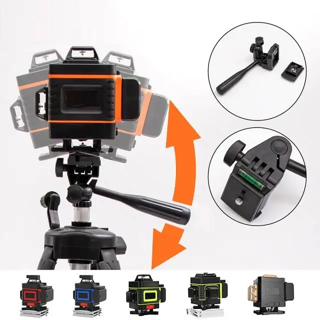 China Manufactured Automatic Self Leveling Ld Green Beam 360 Degree Mini Size 5 Lines Laser Level