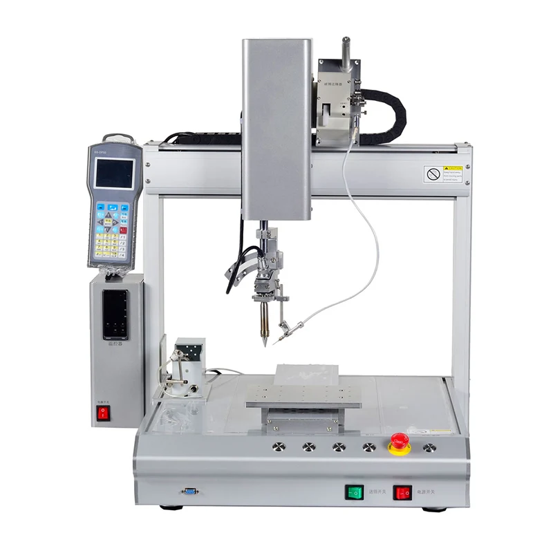 High production universal desktop 3-axis 4-axis soldering robot high efficiency automatic pcb soldering robot soldering tin