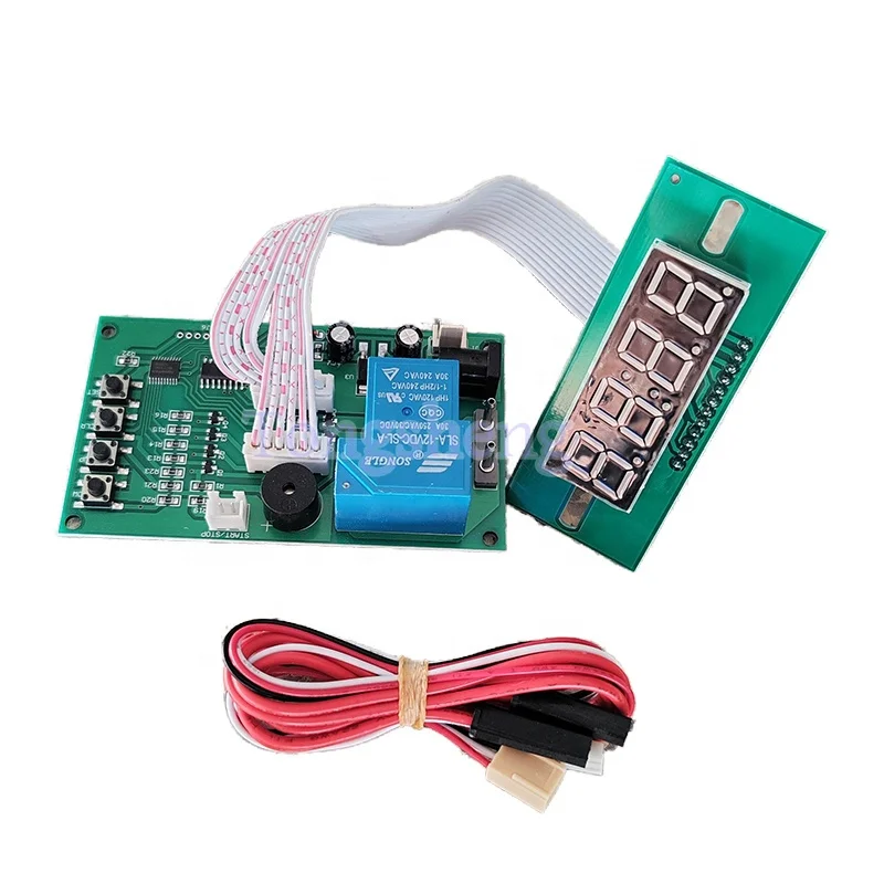 For coin acceptor selector JY-15B 40cm white lead Coin operated Time Control Timer Board  JY-15A Arcade Game Machine Timer Board