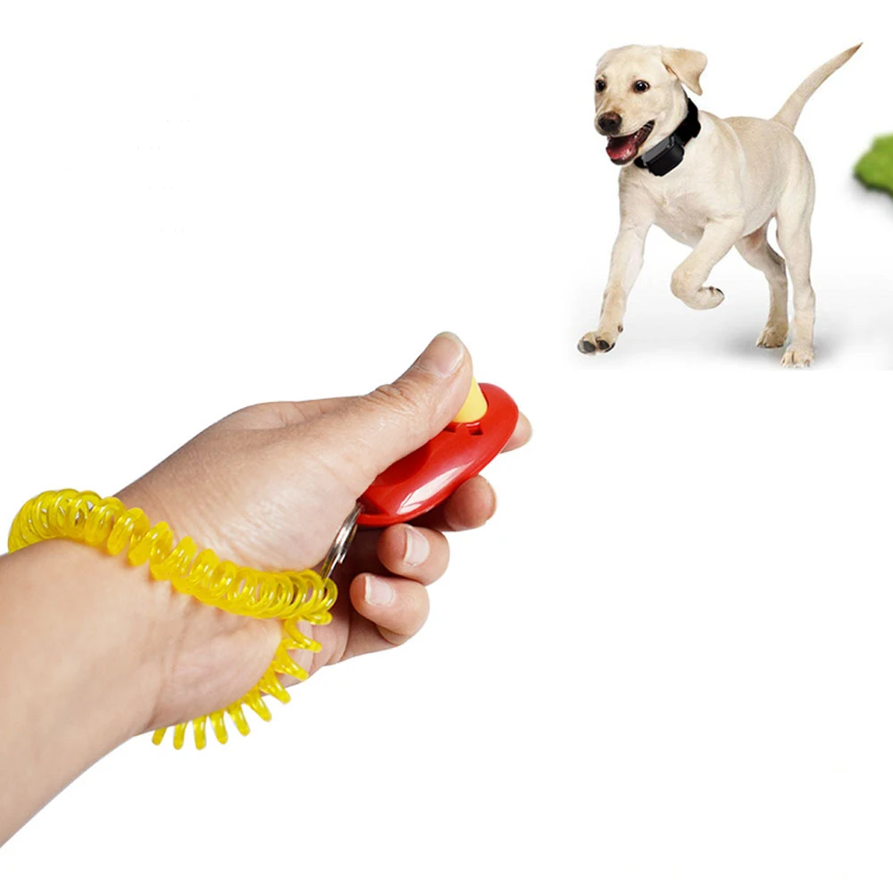 Dog clicker Support customized logo Dog Behavior Training Supplies