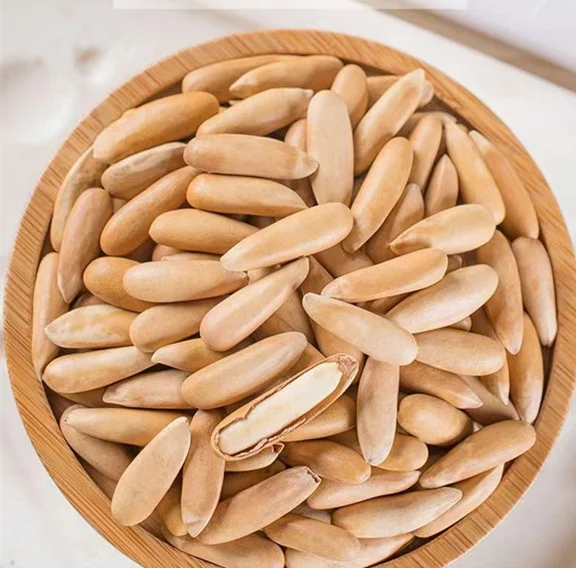Seeds Raw Cedar Roasted Kernels Pine Nut Without Shell Pine Nuts Dried Fruit Red Pine Nuts