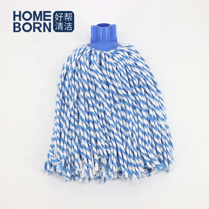 Xingtai broken tail microfiber polyester mop for floor cleaning mop replacement