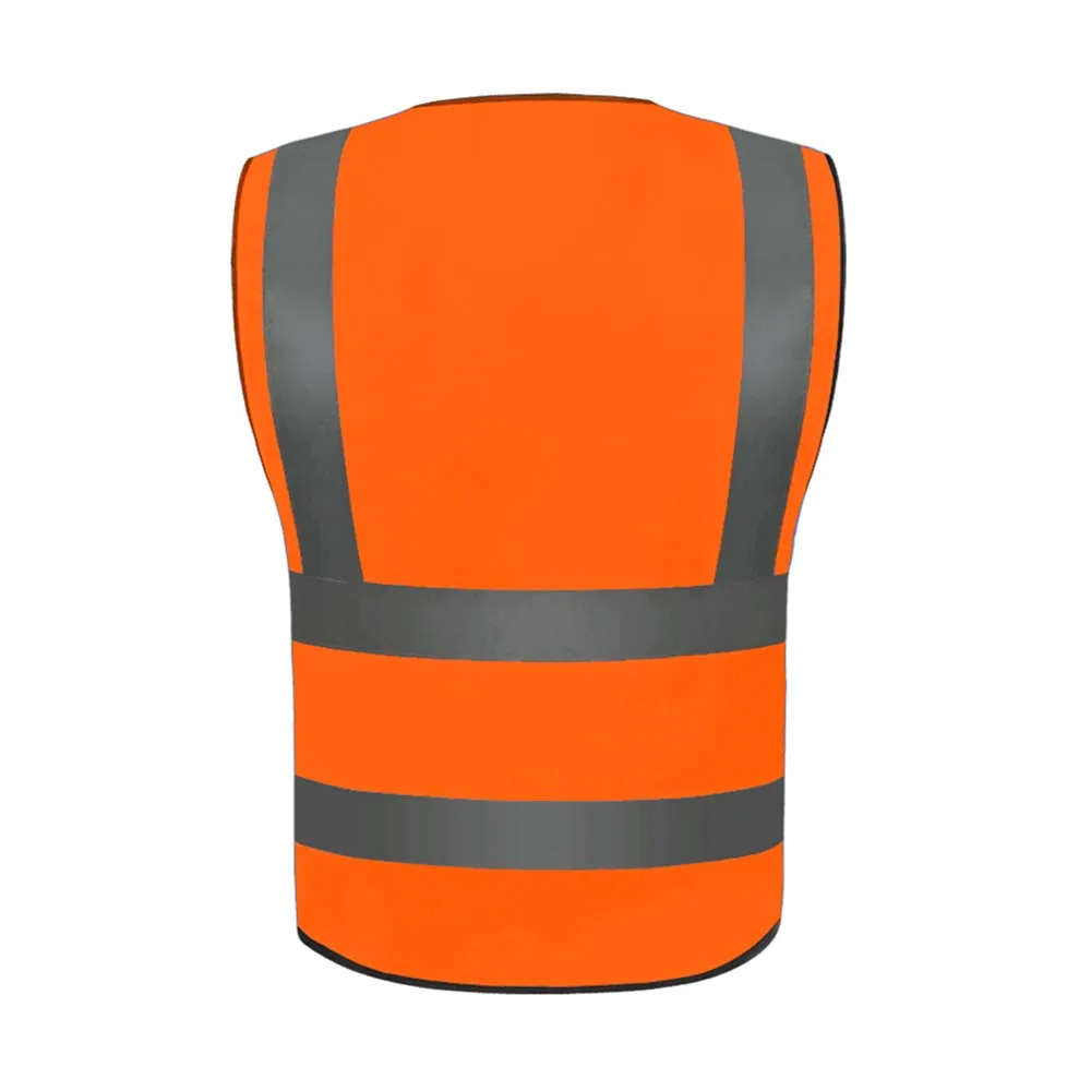 HCSP Reflective Strips Light Color Wholesale Zipper Closure Safety Vest Morocco