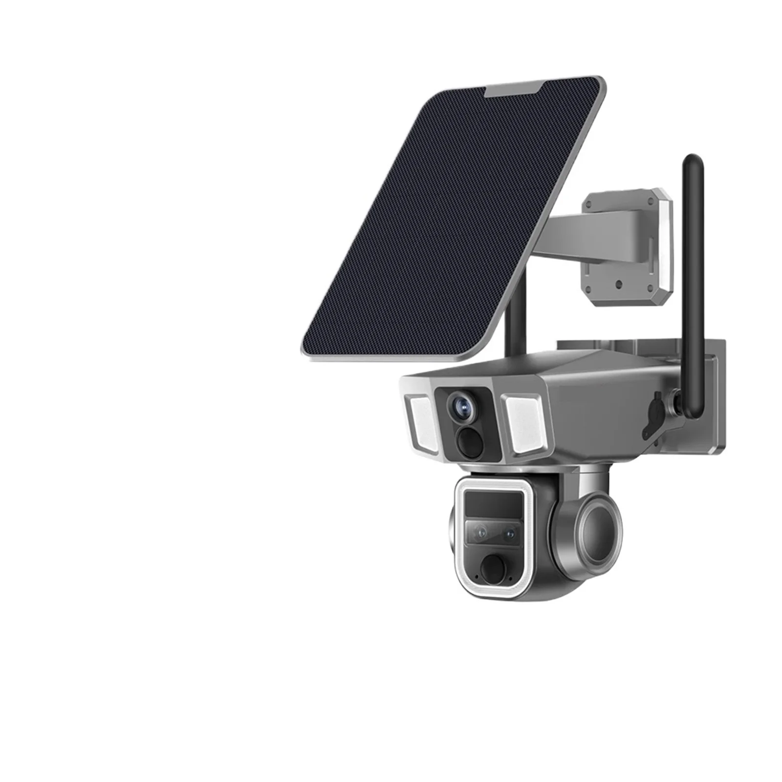 Senhuo 4G And Wifi In 1 Solar Security Camera Wireless Outdoor 6K Dual Screen 10x Zoom Automatic Tracking CCTV Monitoring