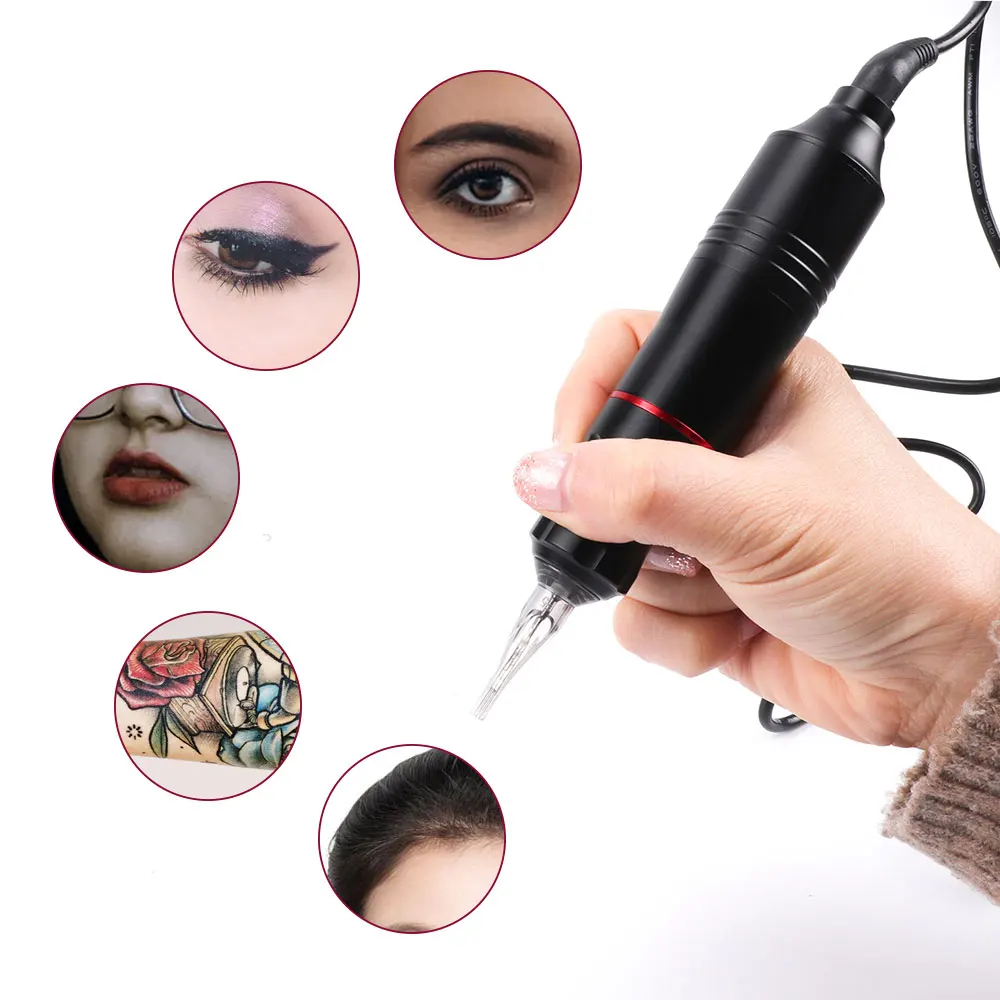 10000 RPM tattoo pen aluminum Alloy 5RM/5RL tattoo needle tattoo machine