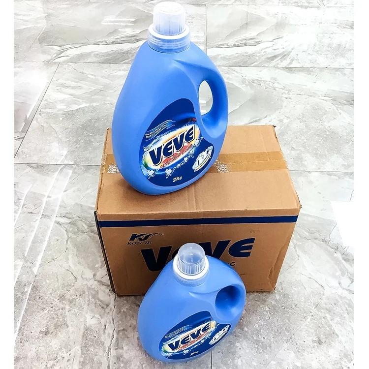 liquid laundry detergent bottle for clothes washing