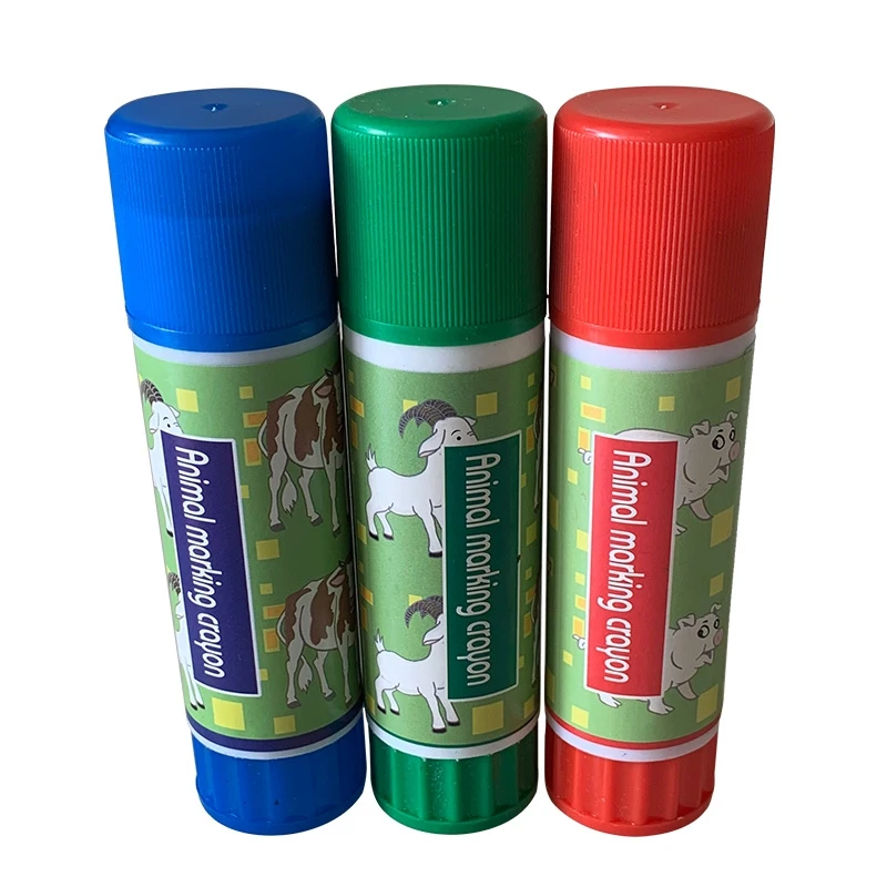 2020 New Design Cartoon Animal Crayonsfabric Water-based Crayon for Kids