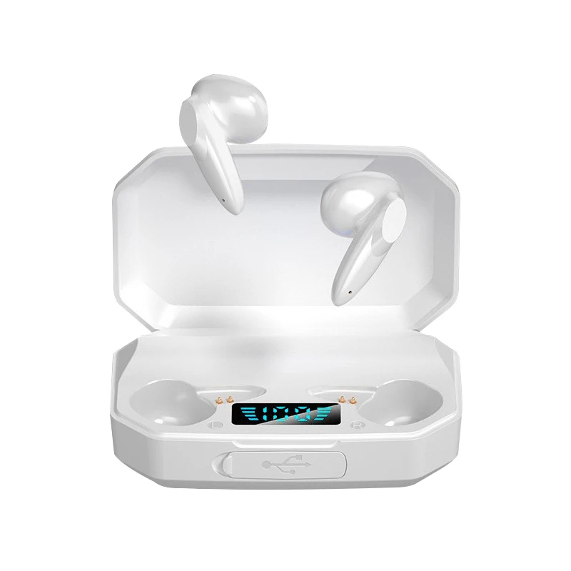 Latest V5.1 audifonos true wireless gaming earphones TWS in-ear sports earbuds with LED battery capacity display