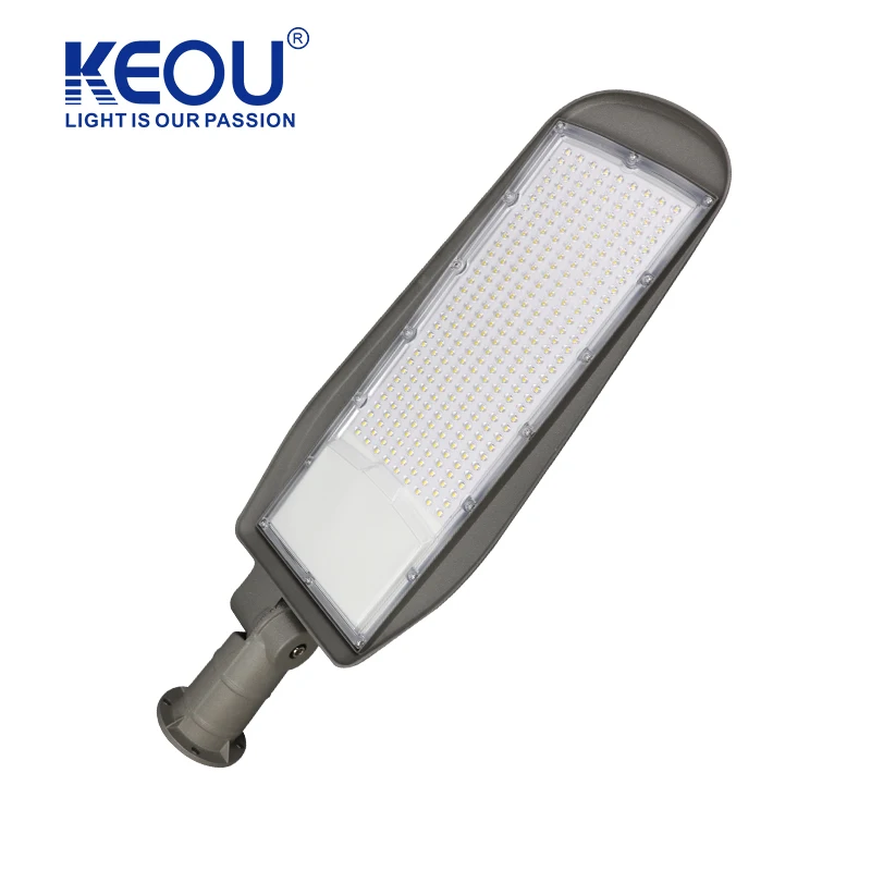 KEOU 180 rotation adjustment waterproof IP65 150 degree Beam Angle 200W street lights