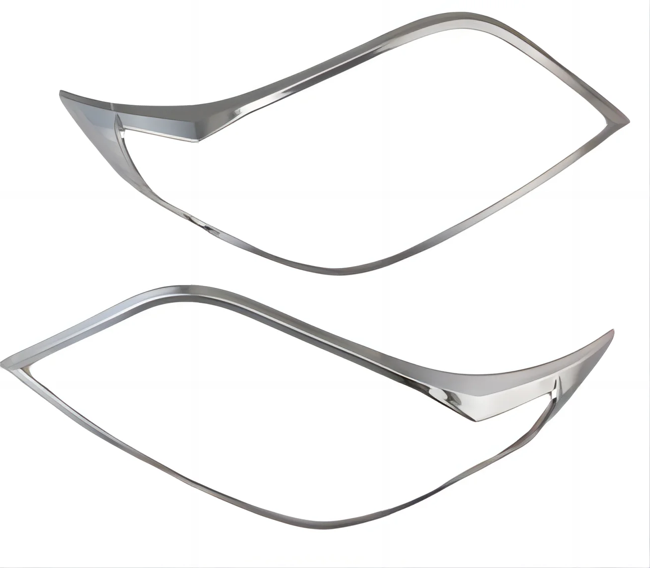 Hot auto Car Kit Chrome body Rear shield exterior accessories aluminum For Toyota Prado FJ150 2010