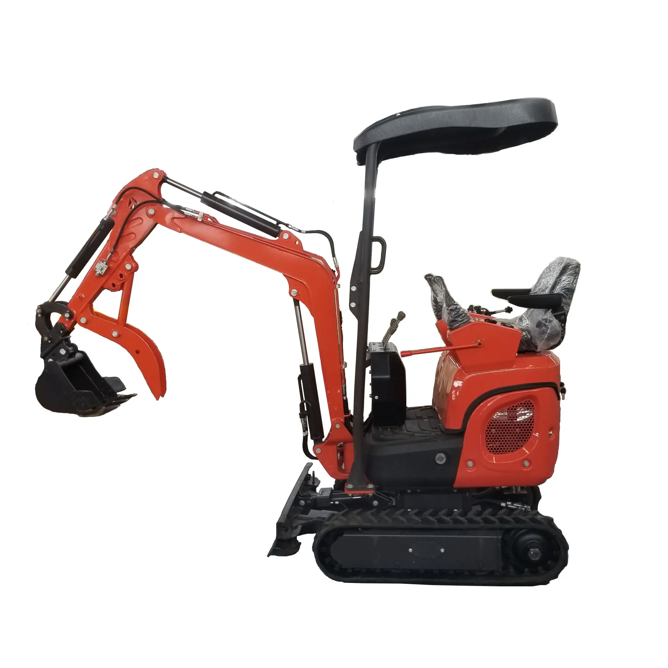 Садовая техника экскаватор XN12-9 гигиенических прокладок machine1.2T мини excavadora носорога с различными аксессуарами трек землеройная машина