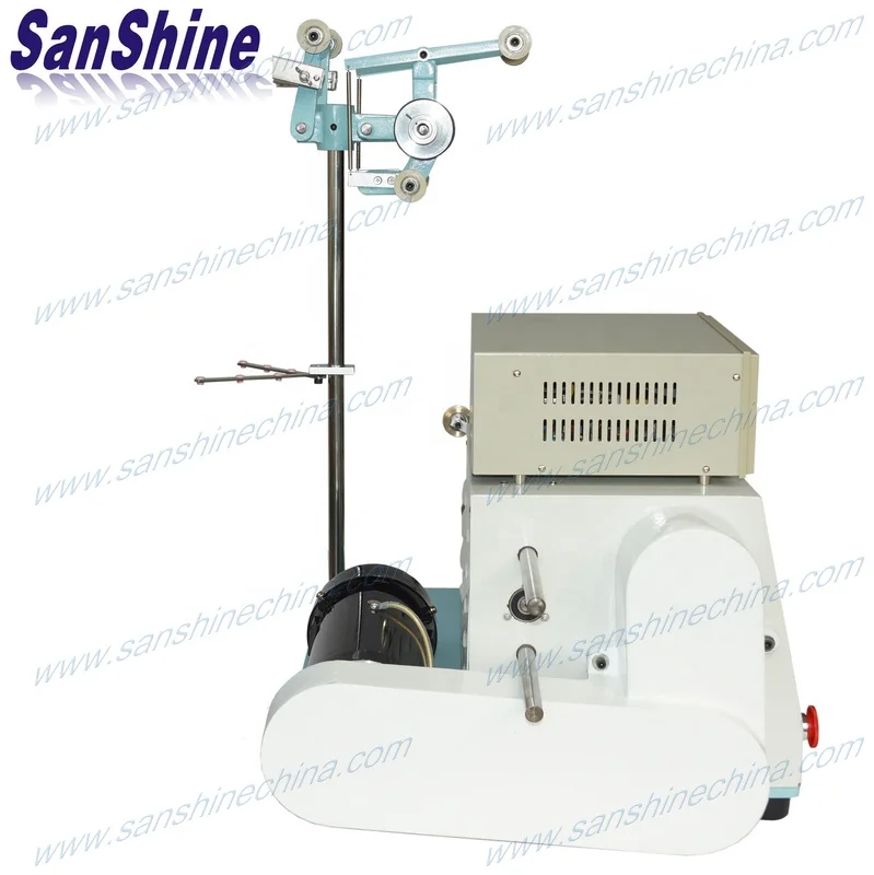 Two spindles digital precision automatic high torsion thick wire reactor coil winding machine(SS852)