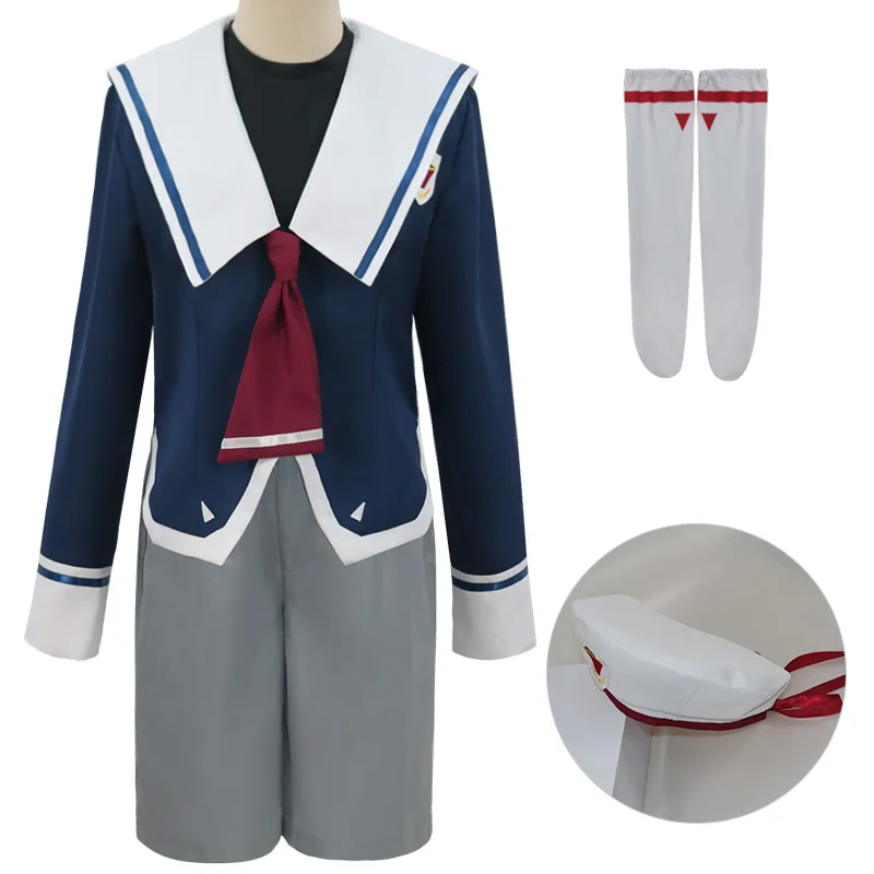 
 Бесконечный скейтборд Chinen Miya пользовательский производитель Косплей Аниме униформа  