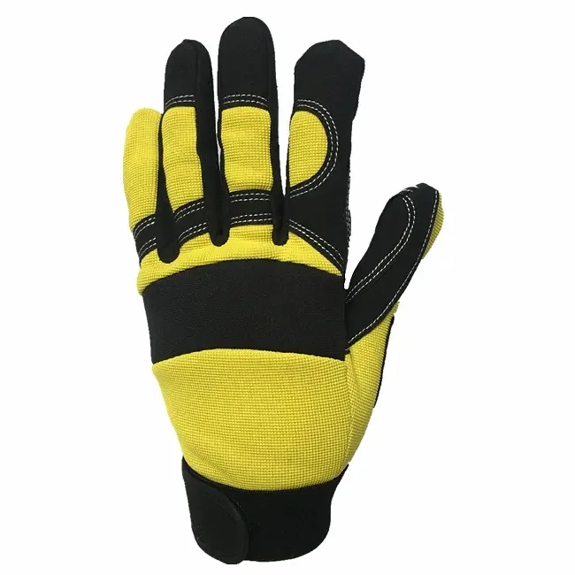 High Quality Anti-slip Impact Glove Mechanic Working Construction Reinforced Palm Safety  Touch Screen Gloves