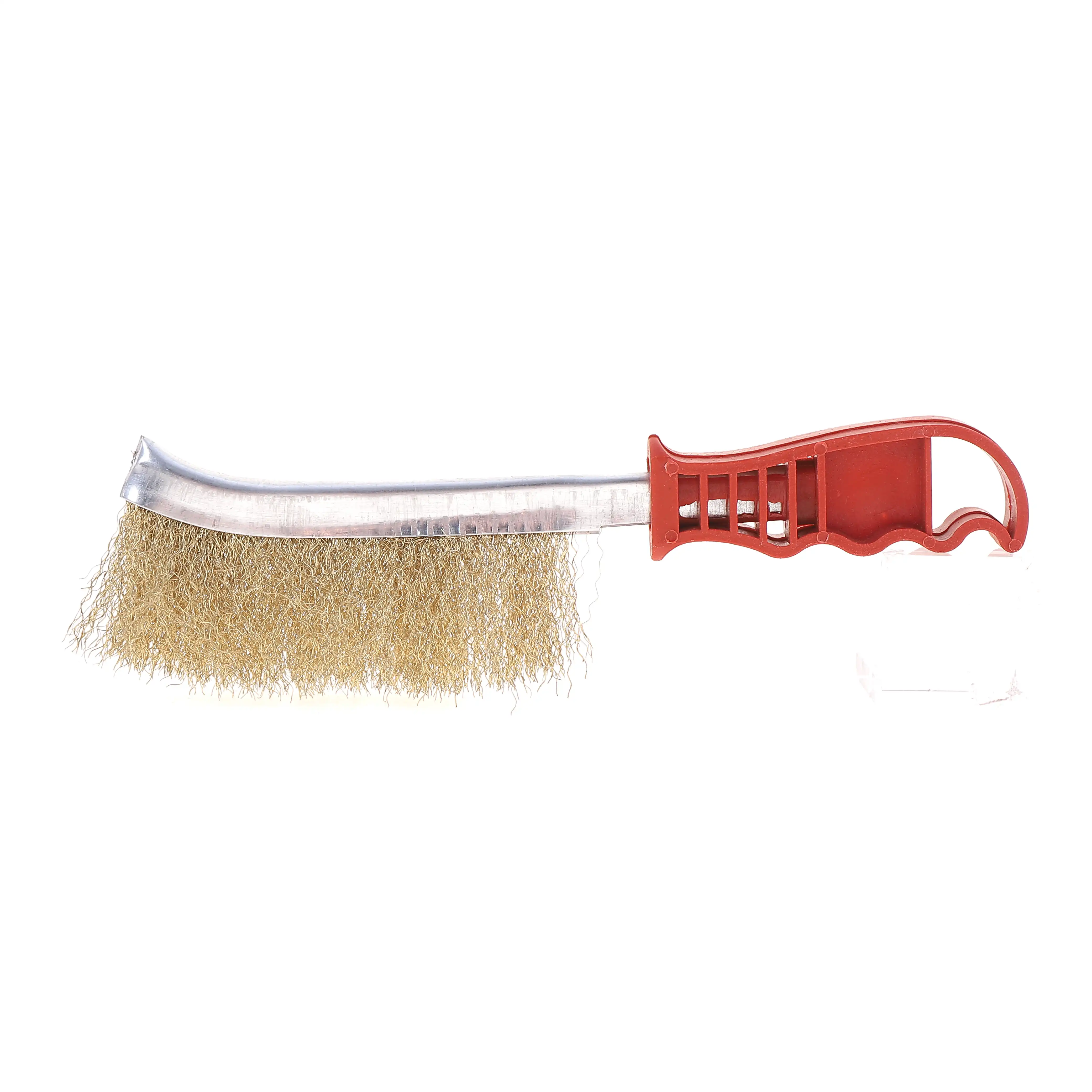 Cheap Price Cleaning Rust Plastic Handle Gold Steel Wire Brush Nail Head Floor Cleaning Industrial Brush Roller
