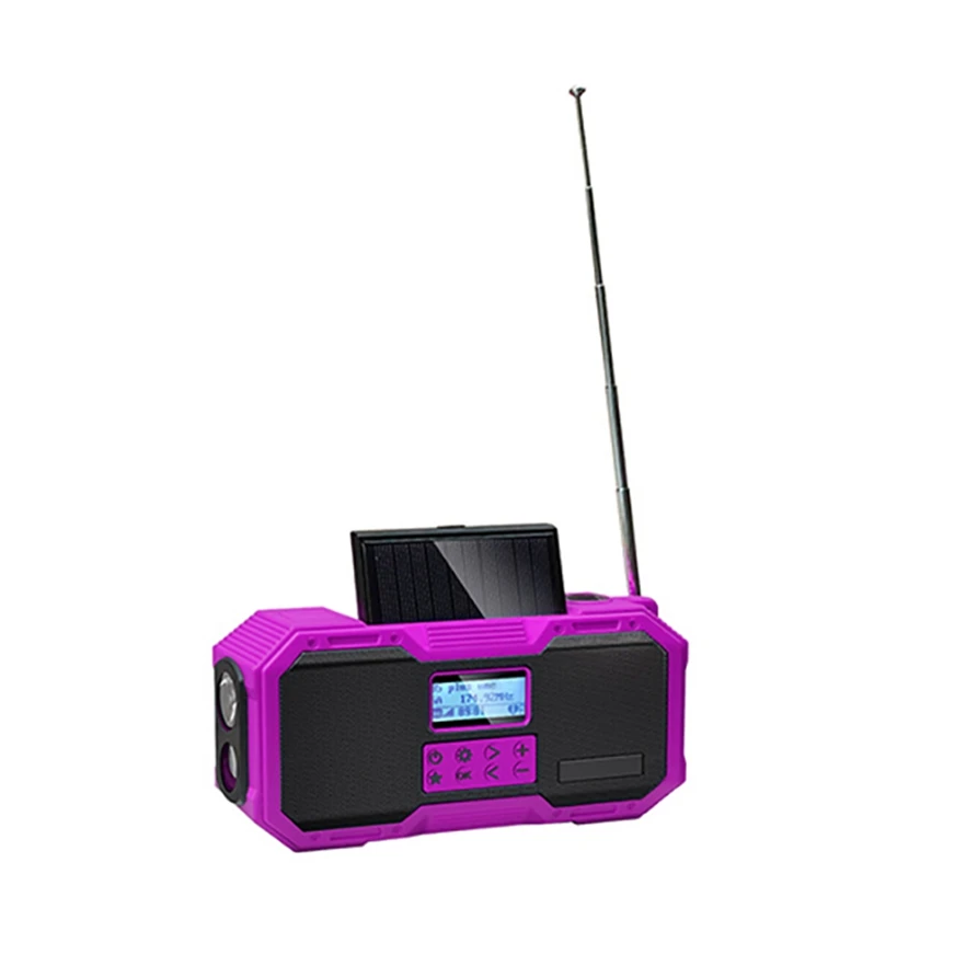 D588 All Europe ricevitore digitale altoparlanti Bt Android 4G Lte Ip Poc Dab Radio con Power Bank da 5000Mah