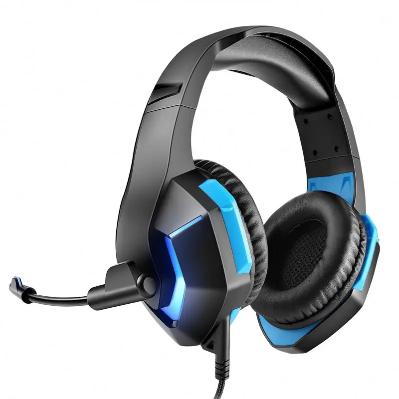 Wholesale rgb gaming head set game headphone With High Click
