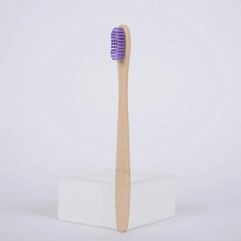 100% eco-friendly bamboo toothbrush nylon 1010 bristles