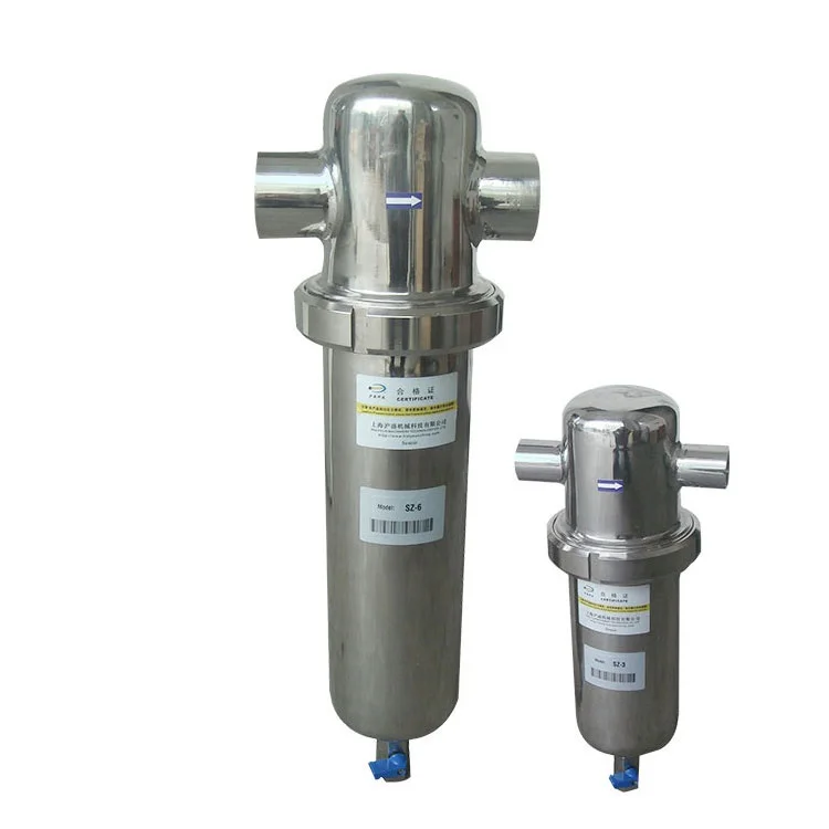 
Food grade stainless steel industrial air filter steam filter housing hot gas filter 