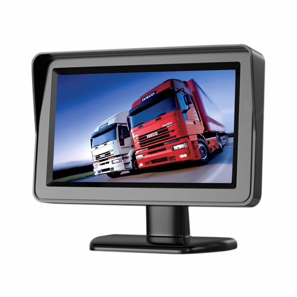 Camera Truck Dash Cam Recorder For Video Monitor Reverse Bus System Backup Front Recording HD Display In DVD Player Box Car DVD