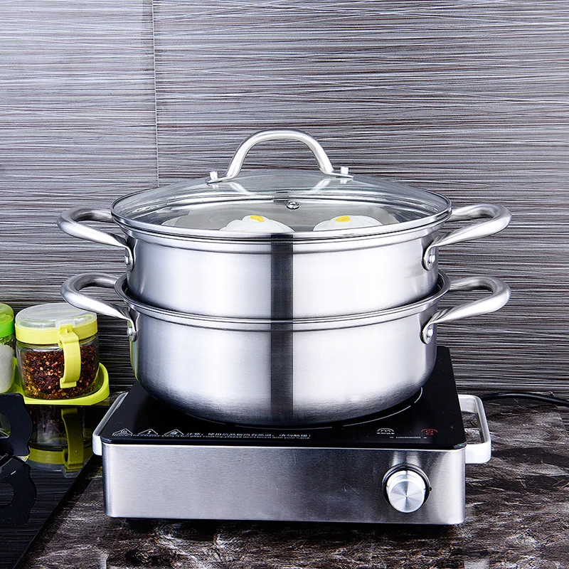 430 stainless steel double-layer soup steamer