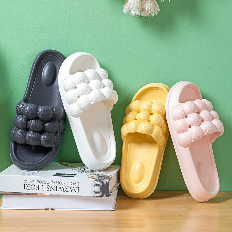 2023 Wholesale EVA Foam Outdoor Summer Beach Casual Women Home Slippers Bubble Slides For Women