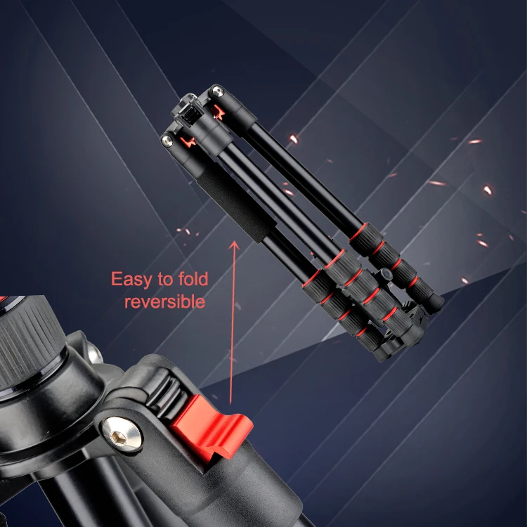 
DIGIPOD Economical 2 in 1 Multifunction professional aluminum stand monopod travel digital SLR camera tripod 