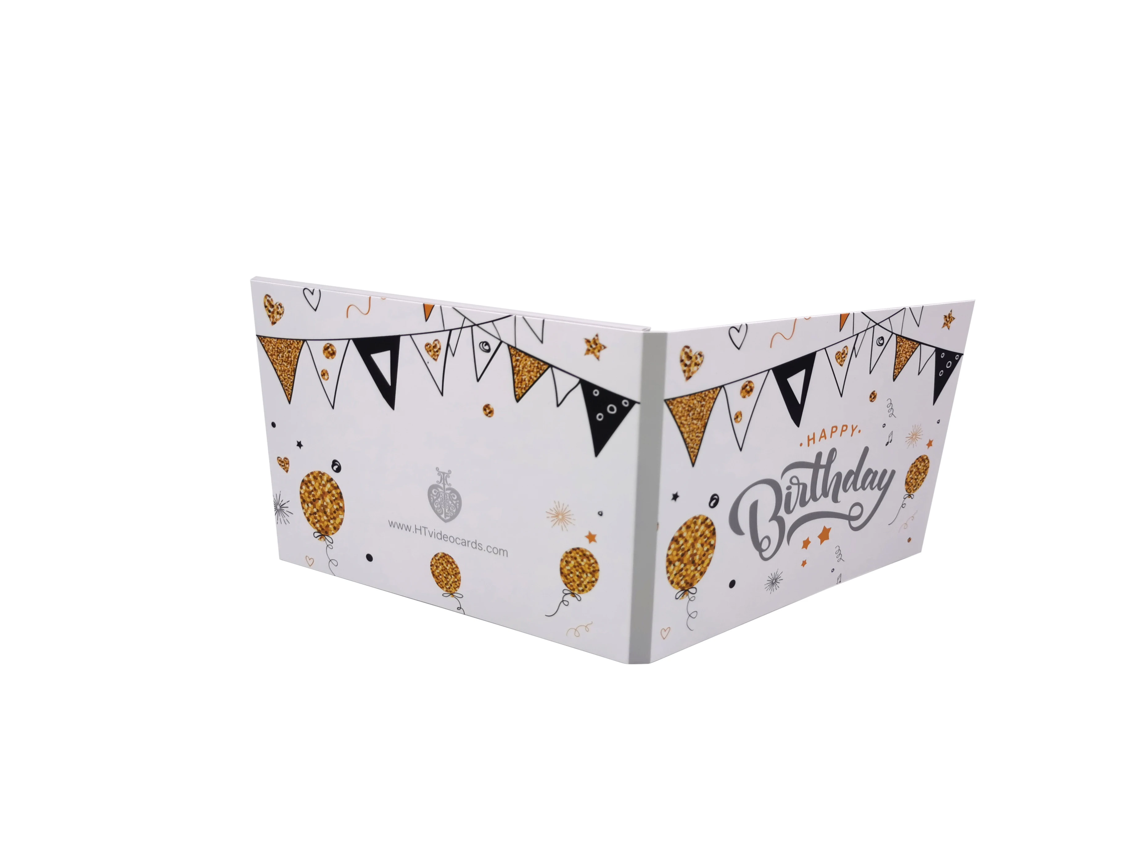 Digital Birthday Lcd Brochure 7 Inch HD Screen  Displayer With Printing For Invitation Video Greeting Card