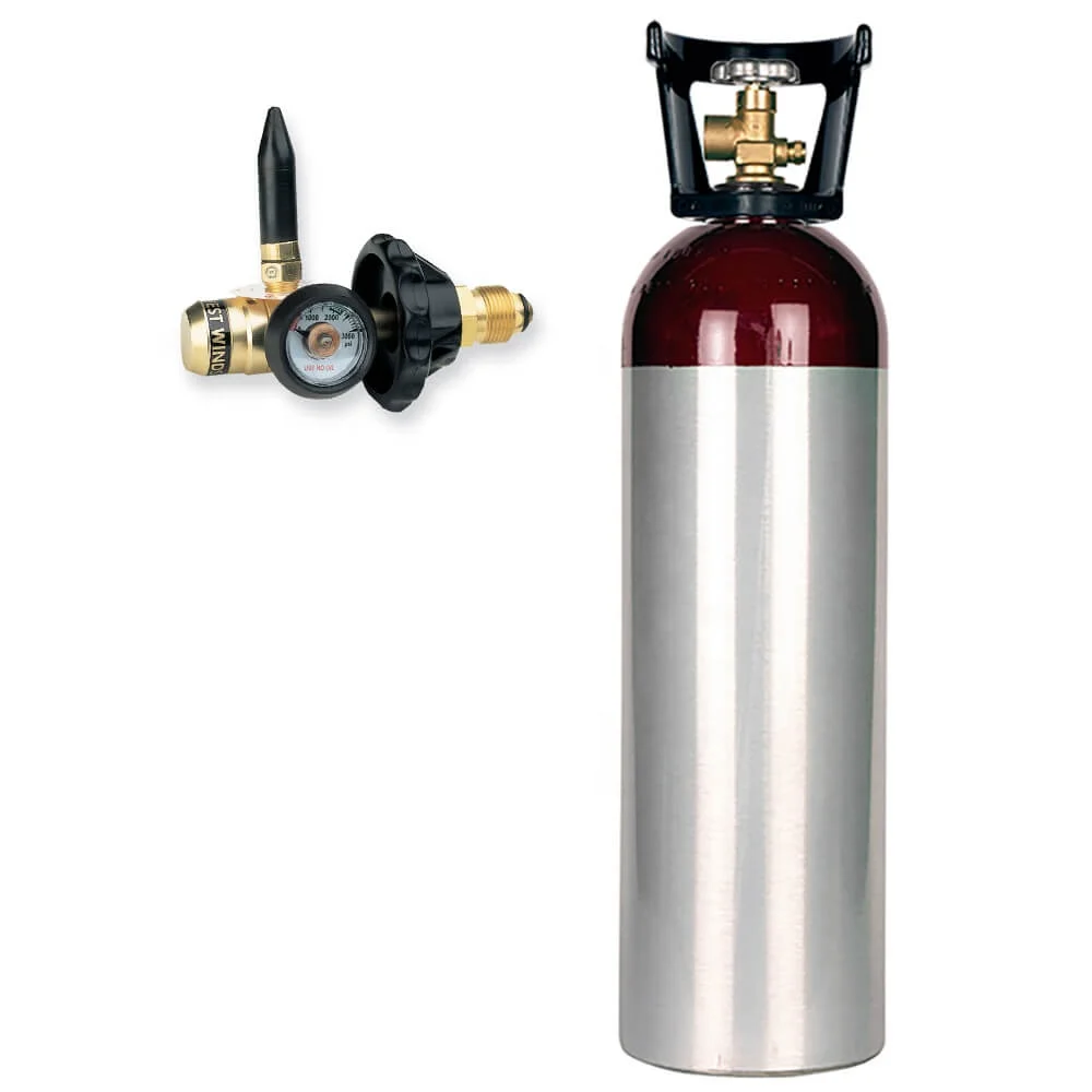 Hot Selling High Quality 50L 200 Bar Liquid Argon Gas Argon CO2 Mixture Gas Price Argon 90 Methane 10