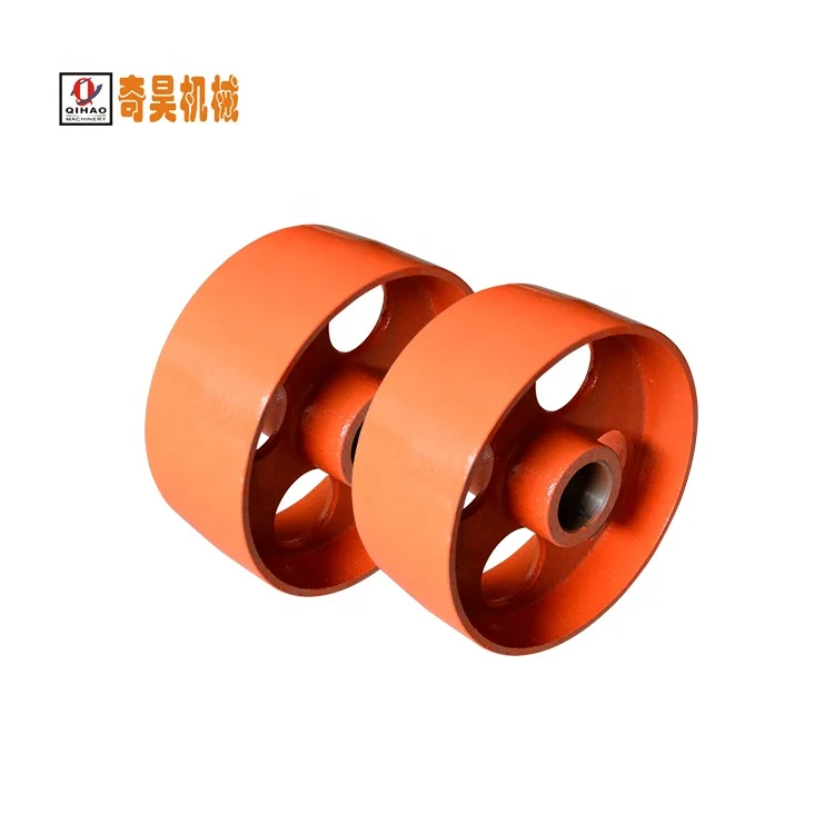 Factory Direct High Quality Aluminum Alloy long life Flat Belt Drive Pulley