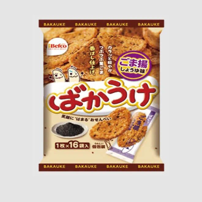 Сыпучие здоровые снэки с рисом Senbei