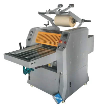 A2 size Semiautomatic Hydraulic Thermal Laminating Machine Roll laminator