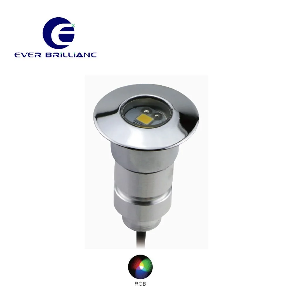 IP67 RGB Outdoor Garden Floor Lamps Hotel Inside Step Plinth Corridor Wall Implant Lights