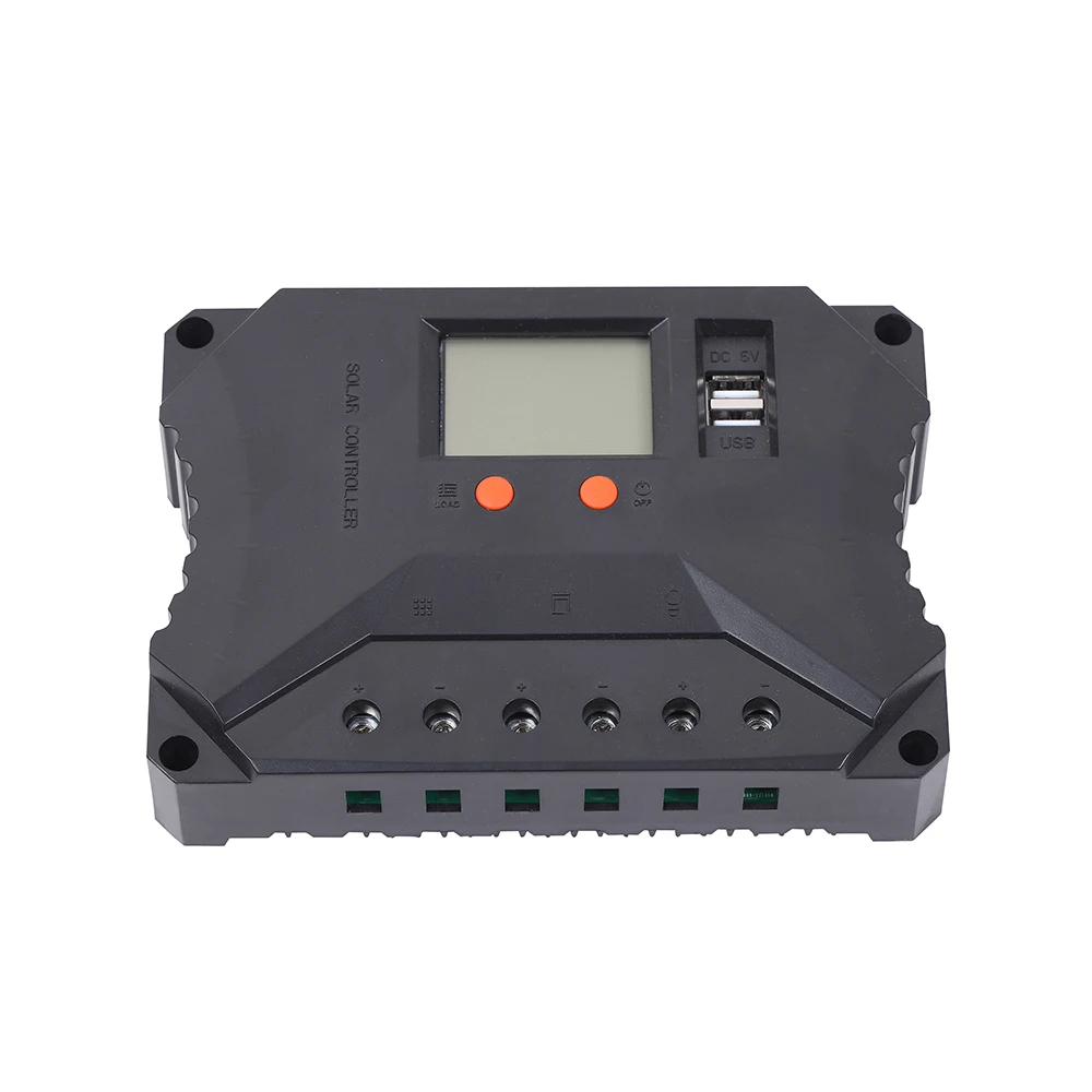 12V /24V 10A Solar Controller PWM Portable Solar Charge Controller 30A