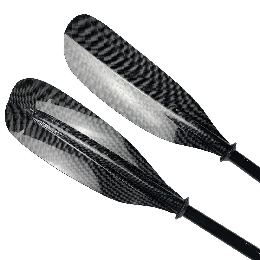 OEM 4-Piece Carbon Fiber Wing Blade Kayak Paddle for Sea Kayaking