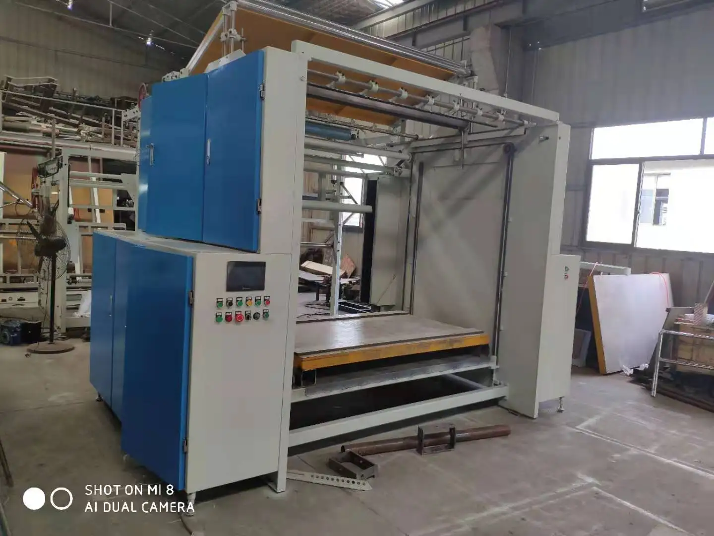 
textile finishing machine fabric folding machine 