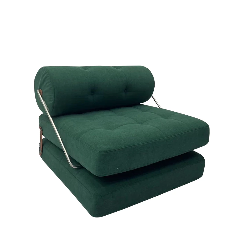 AOMISI CASA Compression Packing Portable Sofa Bed Comfortable Modern Multipurpose White Upholstered Lazy Chair For Home Indoor