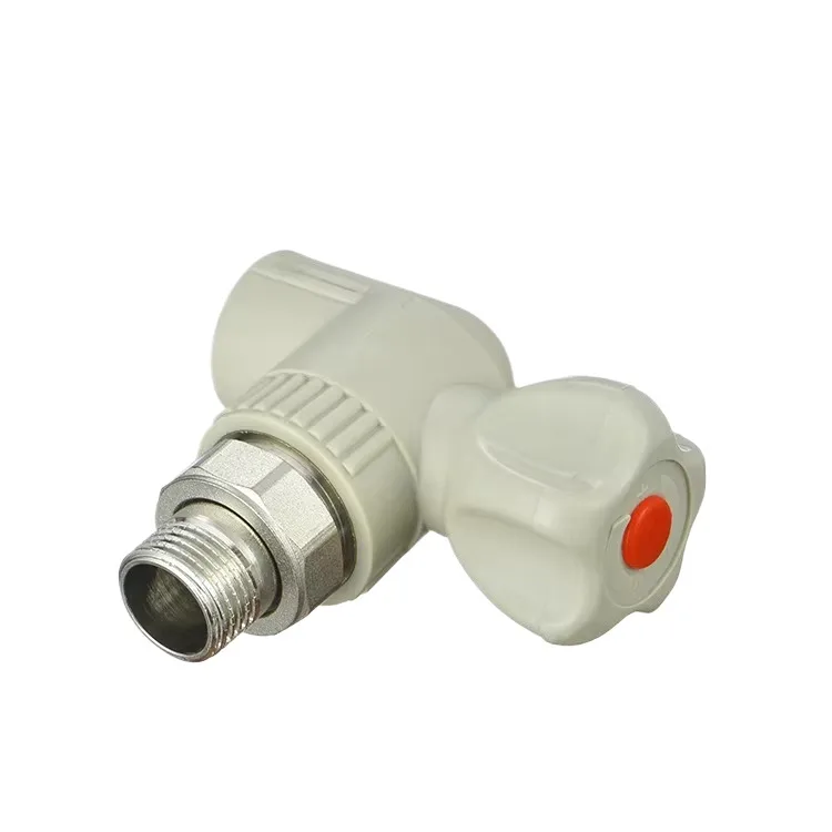 PPR Thermostatic radiator valve brass 1/2 Inch 3/4 Inch PPR radiator valve