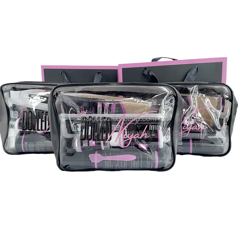 Customize Strong Hold Tube Lace Glue Waterproof Frontal Lace Wigs Adhesive Glue In Tube Lace Tint Spray Kit