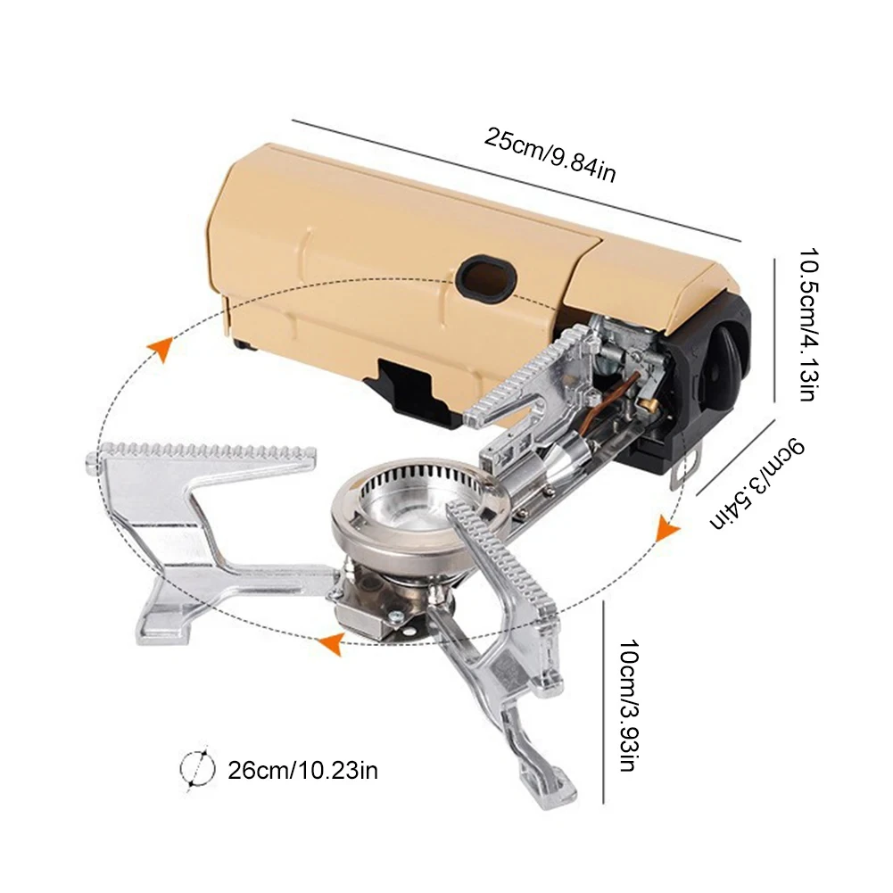 camping butane mini portable gas stove cooker camping mini folding camping stove