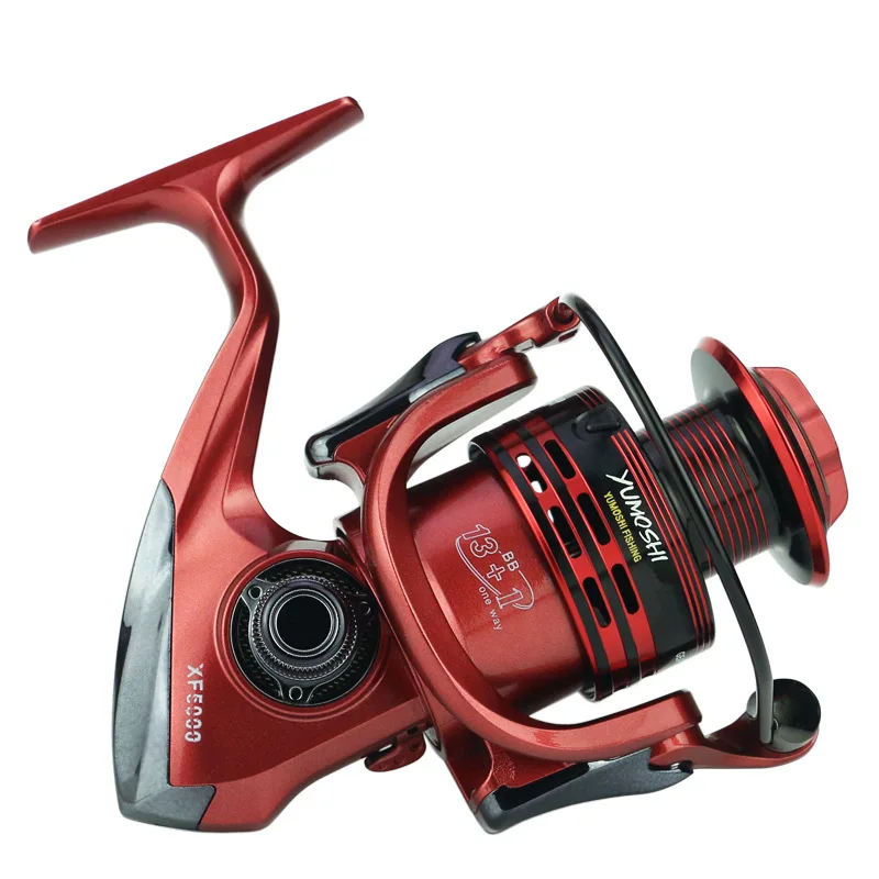 1000-7000 Metal Spinning Fishing Reel Saltwater Carp Ice Fishing Reel Front Big Game Trolling Saltwater Japan Quality Surf Cover