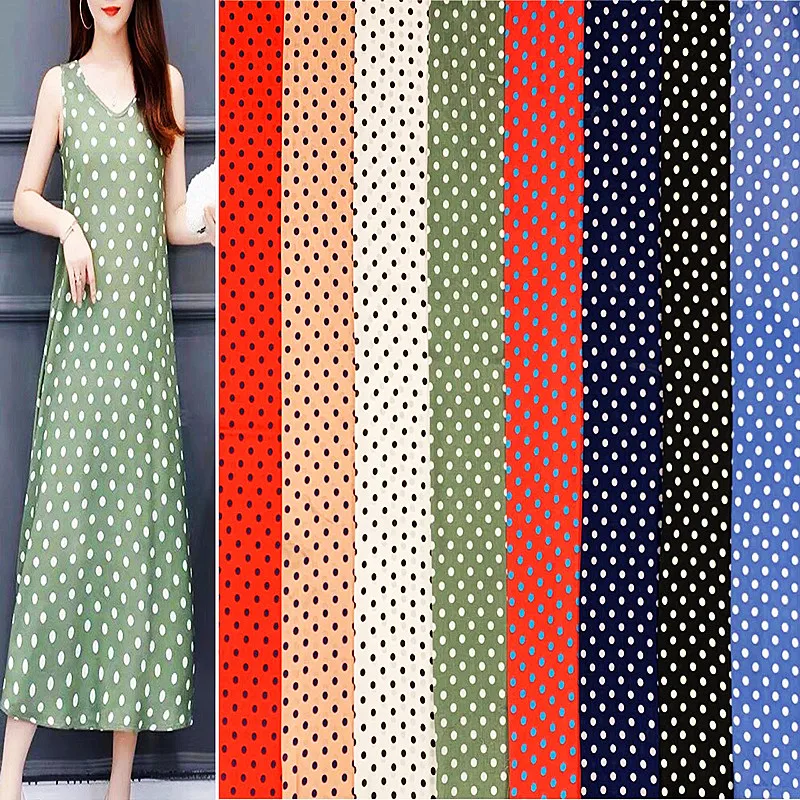 New Fashion Women Polka Dot Sexy Jumpsuits Summer Rayon Print Material