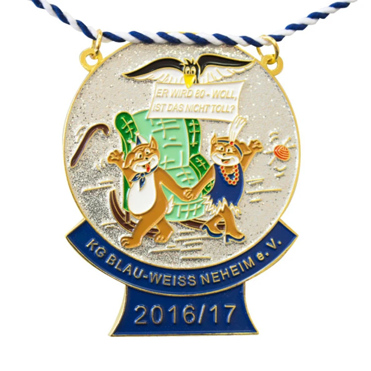 Carnival Medal Medallion Enamel German Carneval Medals With Your Owne Logo