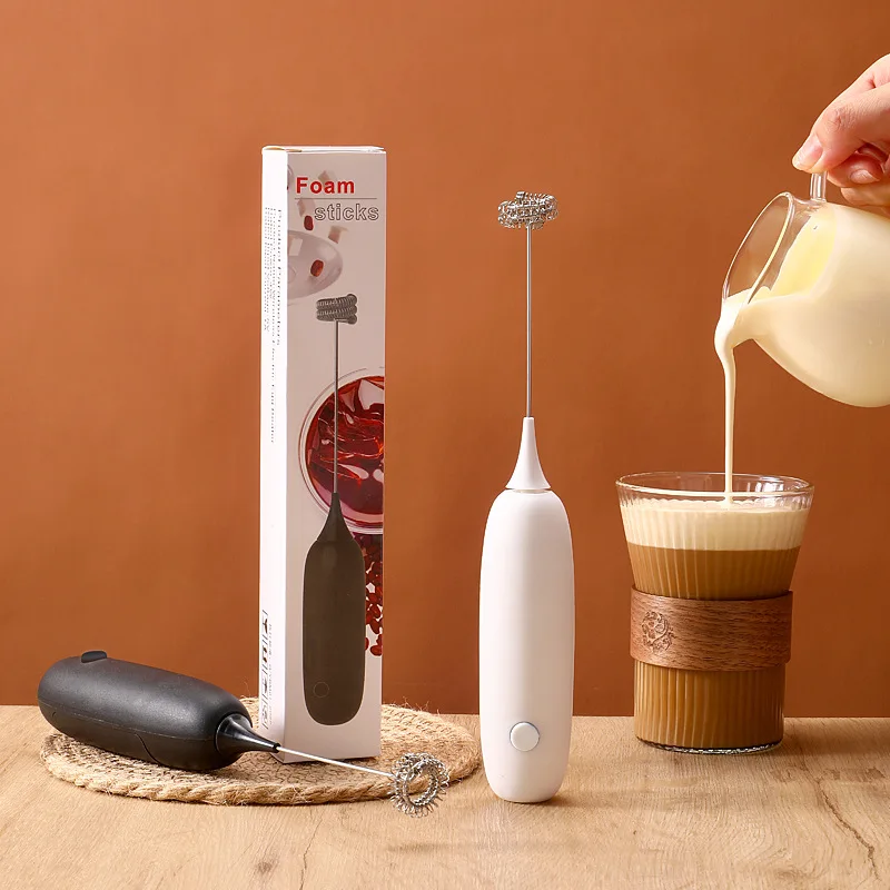 C460 Mini Portable Rotary Egg Beater Mixer Powerful Battery Cream Foam Maker Electric Hand Held Coffee Maker With Milk Frother
