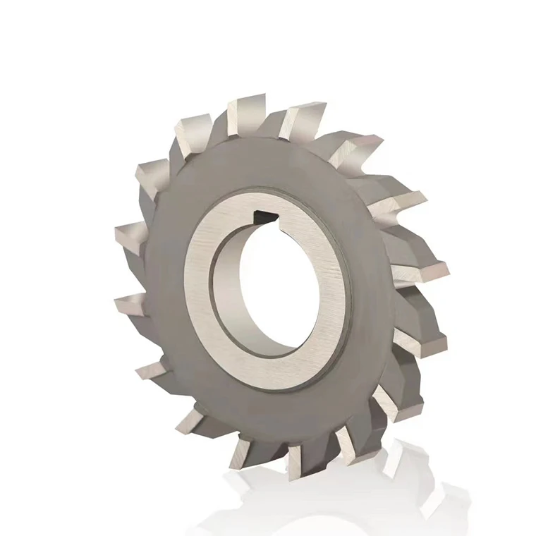 HSS Straight Teeth Side and Face Milling Cutter for Metal Steel Milling Straight Teeth Face Mill