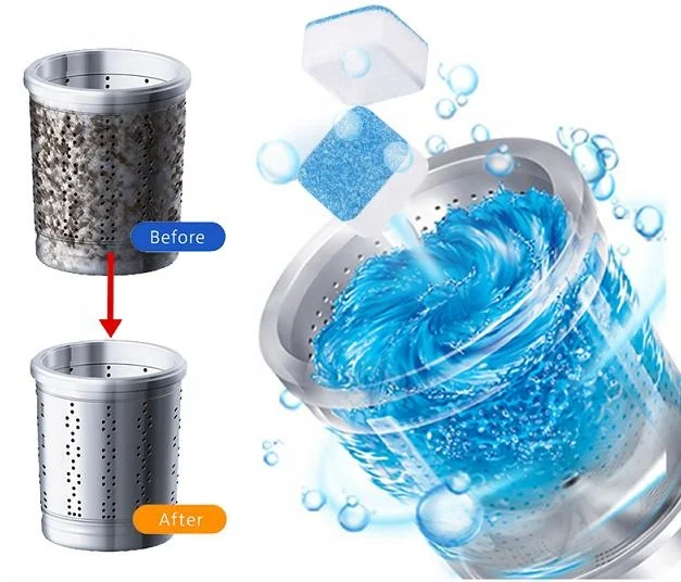 Большой 24 Pack Tablet Cleaner Стиральная машина для автоматической стиральной машины
