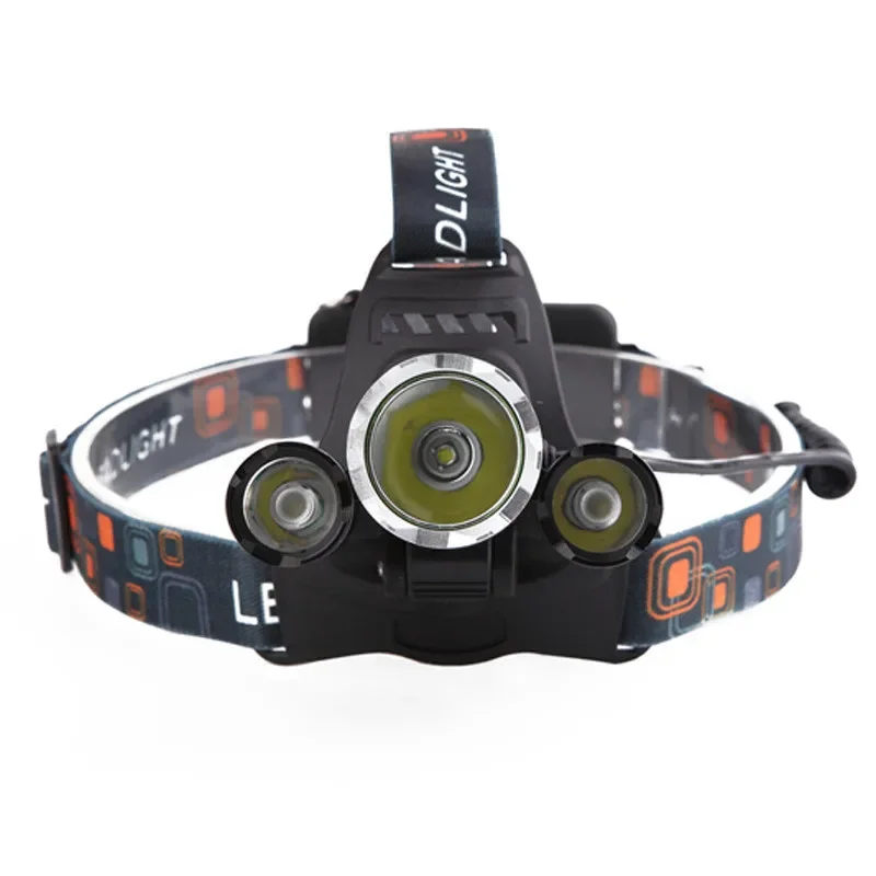 Factory Wholesale High Power 10w LED Rechargeable Headlight Industrial Camping Helmet Head Lamp