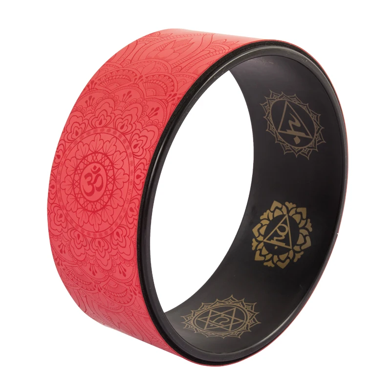  Custom Design Workout Massage Back Training Yoga Roller Wheel